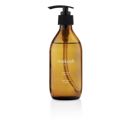 Drėkinamasis kūno prausiklis „Cherry & Amber“ 300 ml