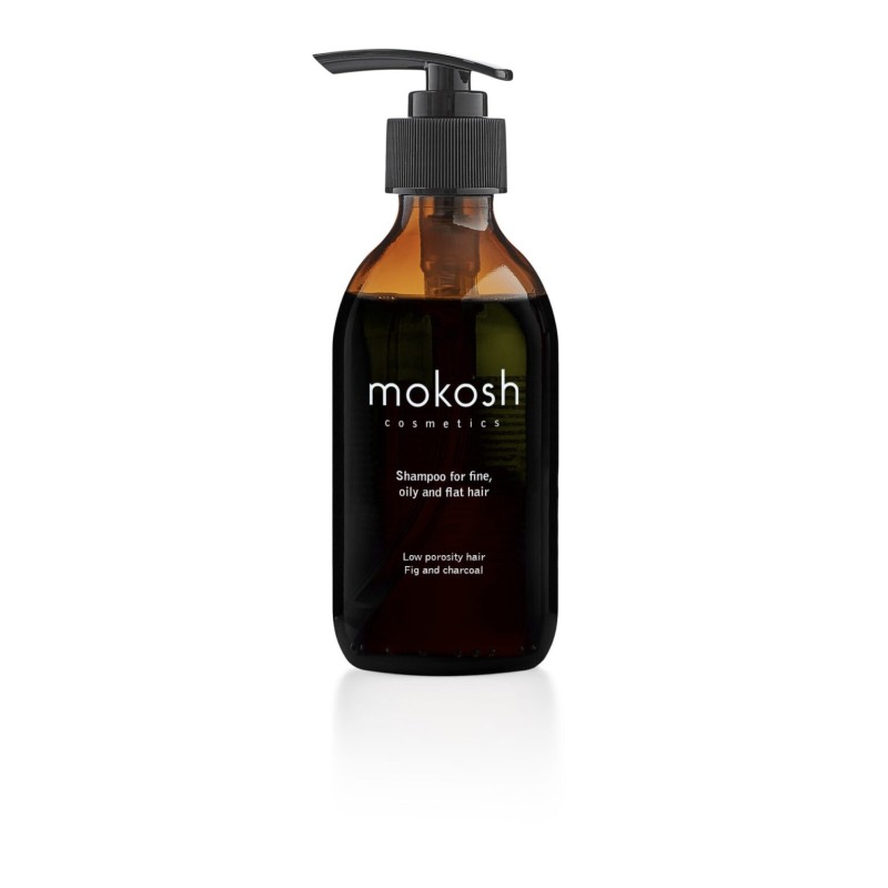 Šampūnas ploniems ir  besiriebaluojantiems plaukams „Fig and charcoal“ 200 ml
