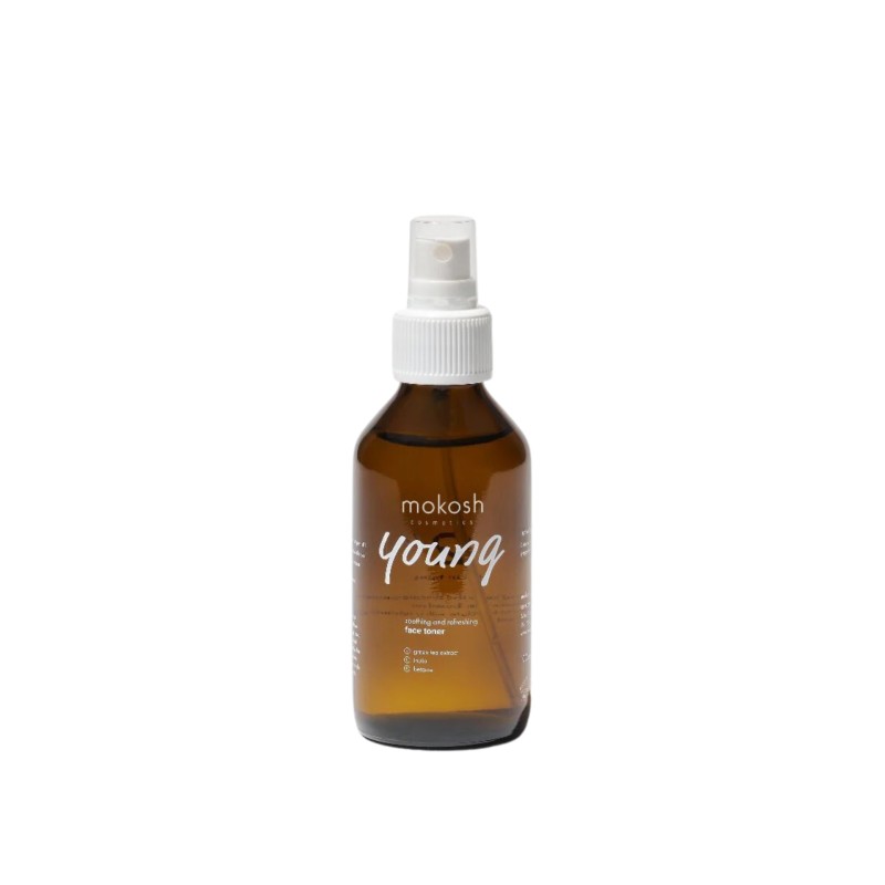 Raminamasis ir gaivinantis veido tonikas ,,Mokosh Young“ 100 ml
