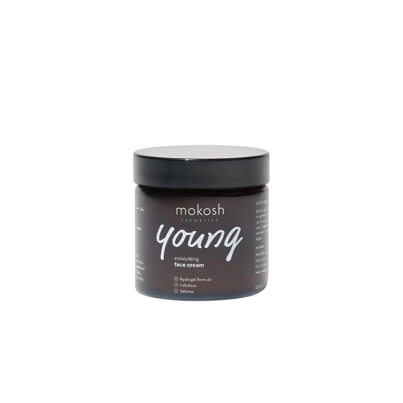 Drėkinamasis veido kremas ,,Mokosh Young“ 60 ml