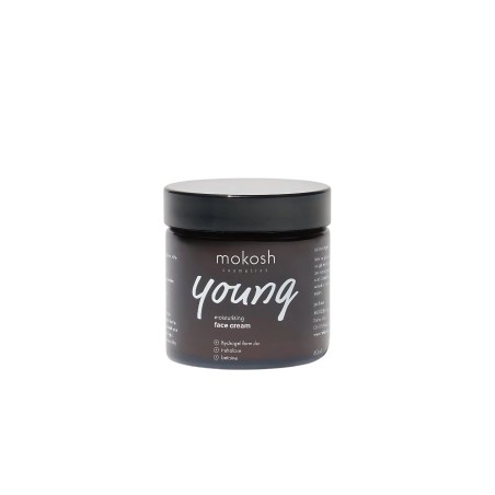 Drėkinamasis veido kremas ,,Mokosh Young“ 60 ml