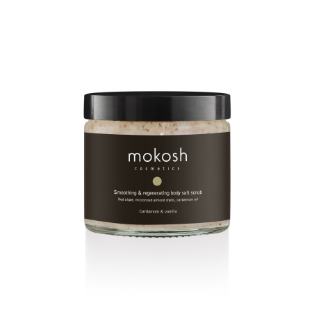 Glotninamasis ir atkuriamasis kūno šveitiklis „Cardamom & vanilla“ 300 g