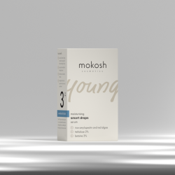 Drėkinamasis veido serumas Mokosh Young ,,Smart drops“ 30 ml