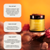 Maitinamasis savaiminio įdegio kūno balzamas tamsiai odai „Passionfruit“ 120 ml