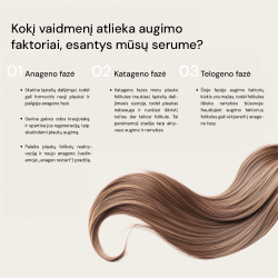 Trichologinis plaukų augimą skatinantis serumas „Rosemary & Mint“ 90 ml