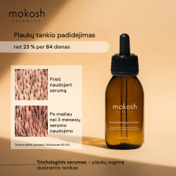 Trichologinis plaukų augimą skatinantis serumas „Rosemary & Mint“ 90 ml
