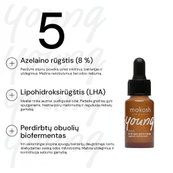 Mokosh „Young“ 2 in 1 gelis ir kaukė SOS probleminei odai 12ml